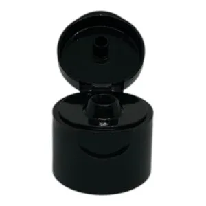 Capsule service  flip-top 24/410 noir brillant